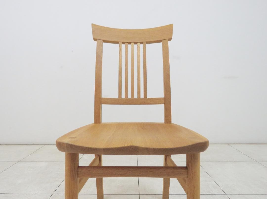 飛騨家具 柏木工 杜 ダイニングチェア オーク無垢材 IDC大塚家具 ③
