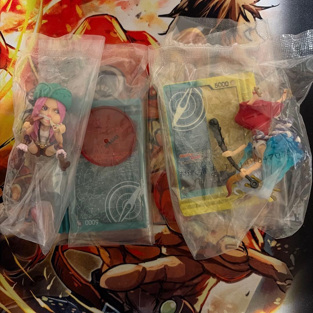 ワンピースカード ヤマト ボニー レカフィグ フィギュア 未開封
