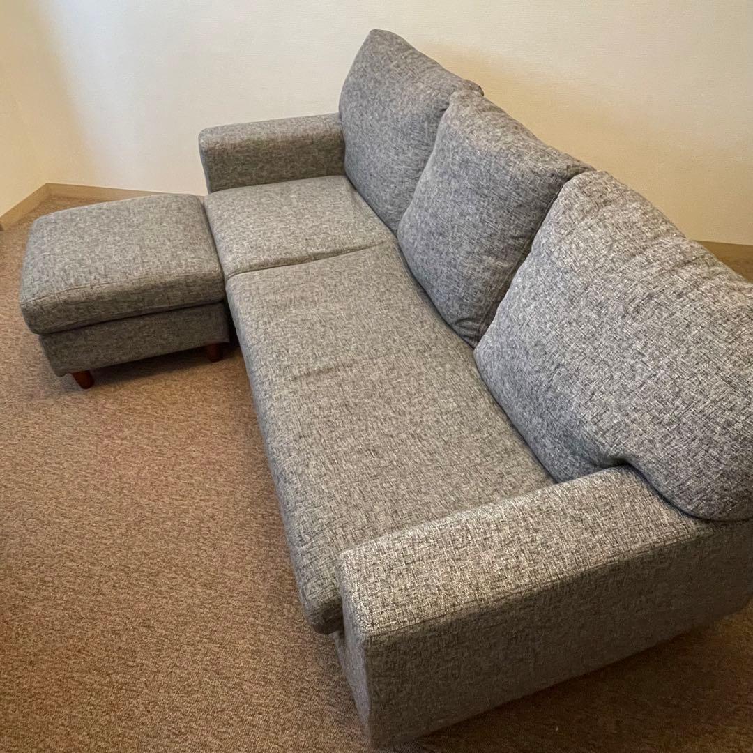 NOCE ソファHY0061ダークグレー　直接取引