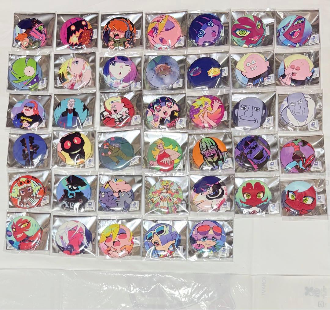 パンストフェス イベント限定 缶バッジくじ 全40種 コンプリートセット