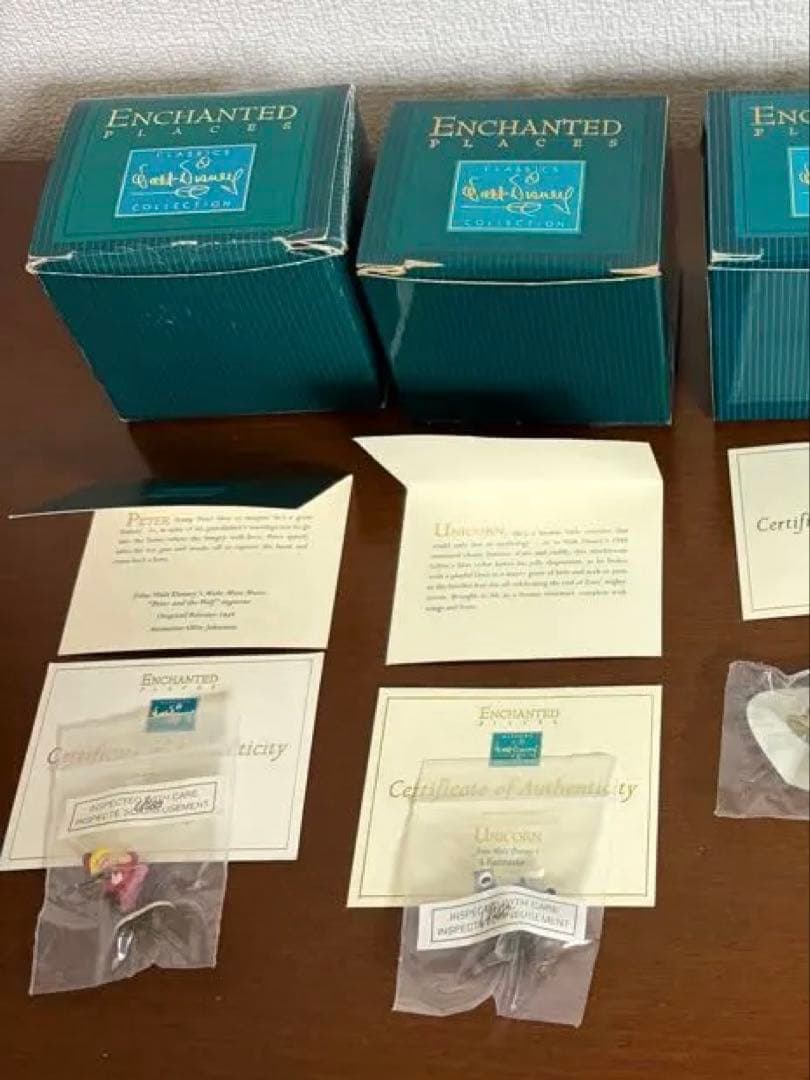 3点　ミニチュア　WDCC disney ディズニー 眠れる森の美女　映画　廃盤