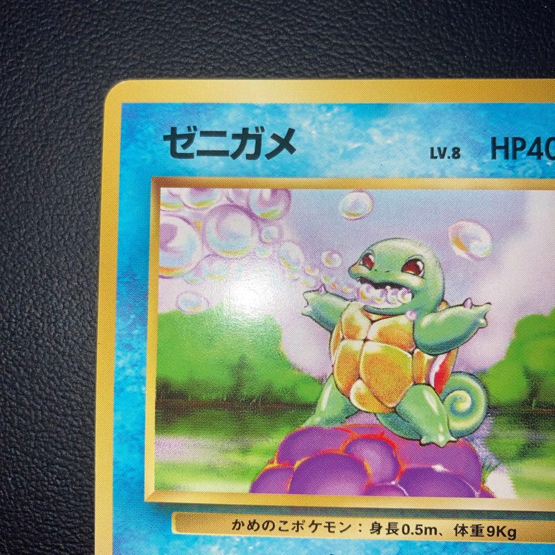 極美品 旧裏 ゼニガメ あわ - メルカリ