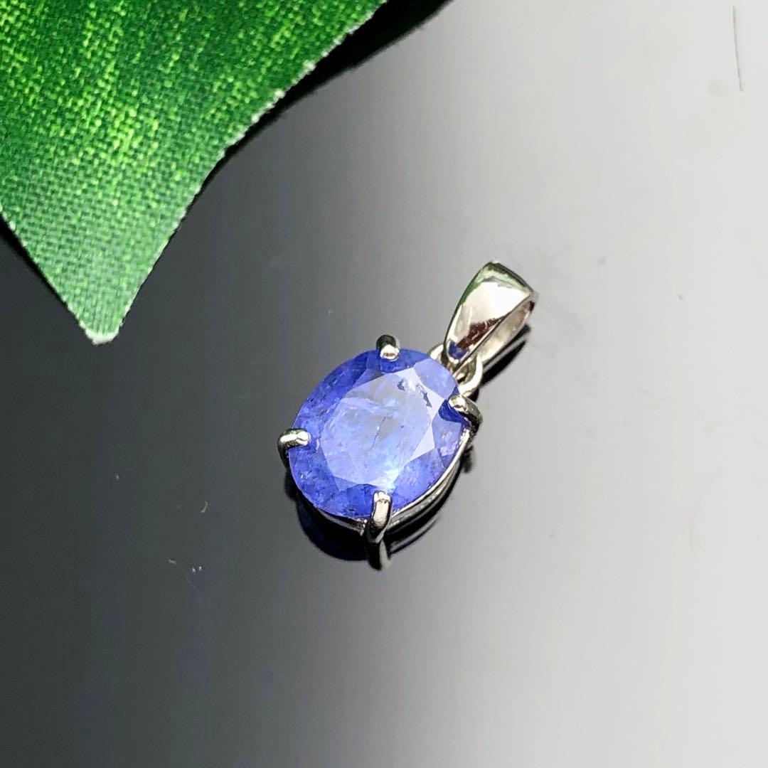 タンザナイトペンダントトップ sv925 t369