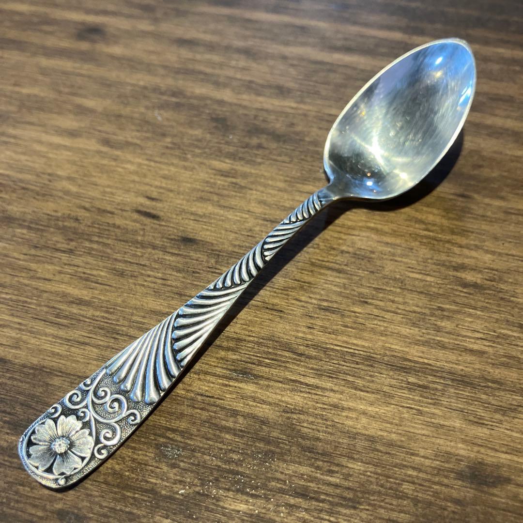 【純銀 スターリングシルバー】スプーン6本