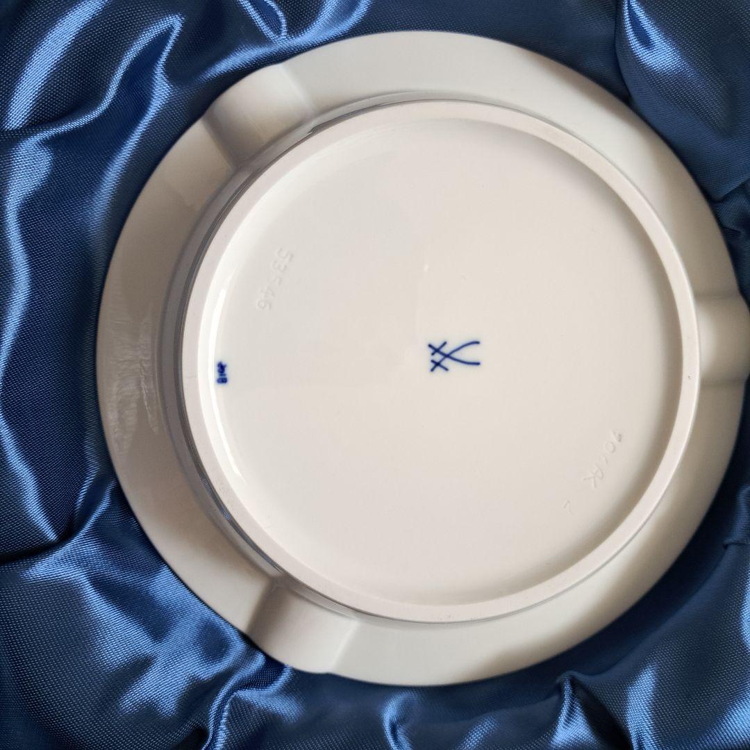【新品未使用箱付き】MEISSEN 花柄 陶磁器 置き型　灰皿