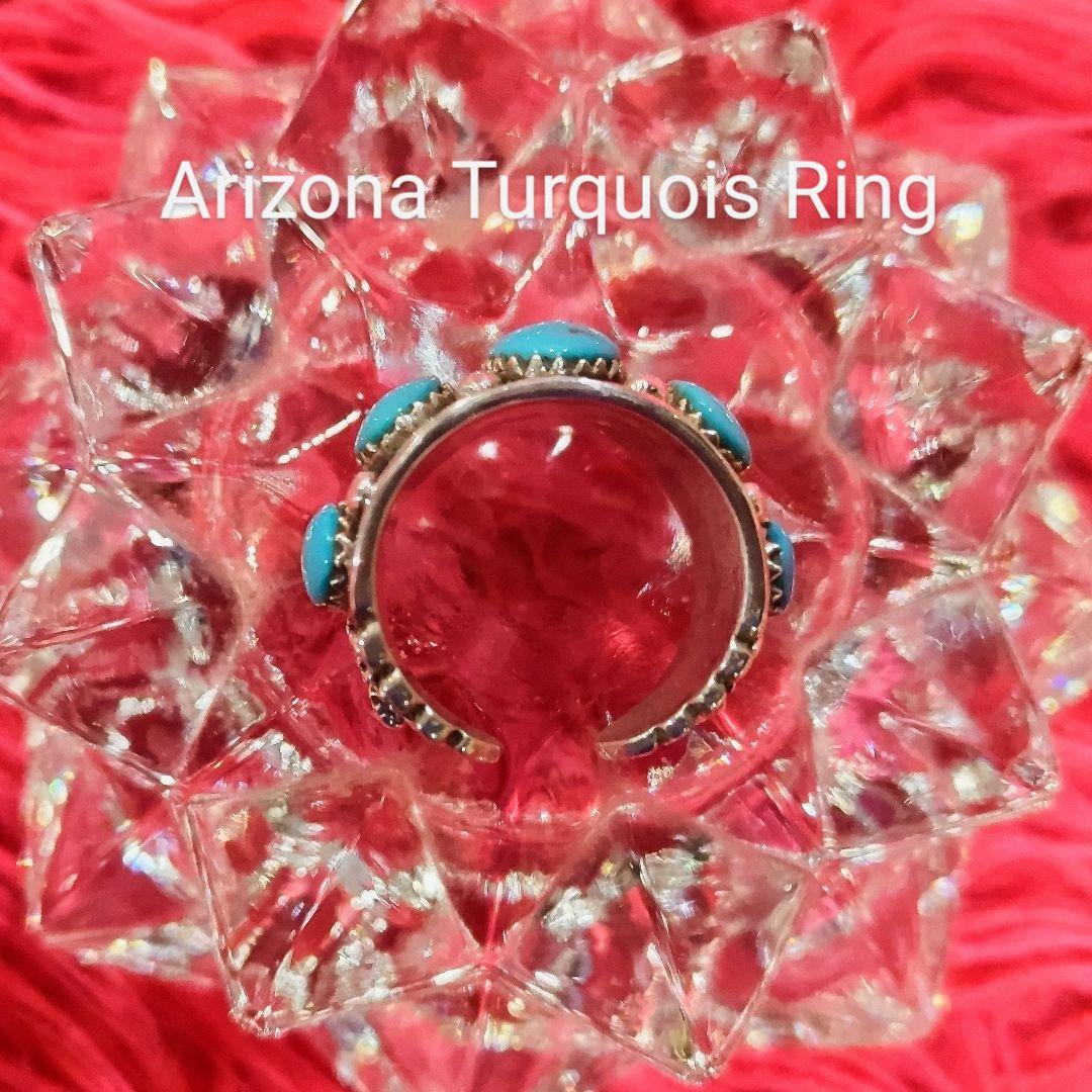 Arizona Turquoise BIG Ring アリゾナ直輸入！