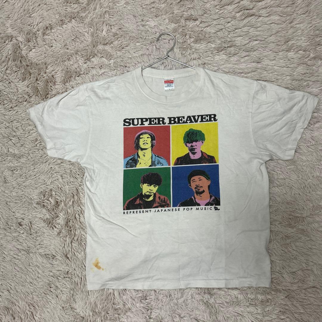 SUPER BEAVER ポップアートTシャツ Lサイズ - メルカリ