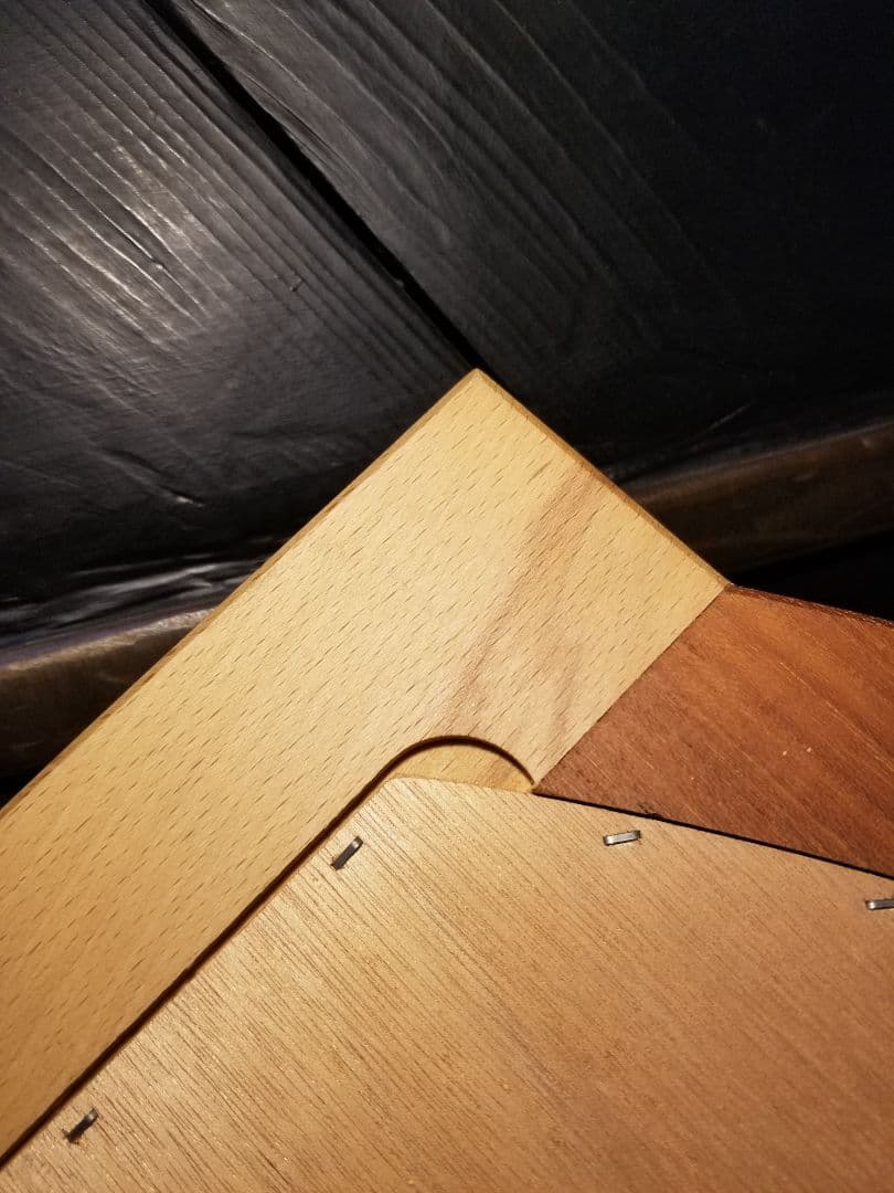 塩川光明堂　北欧　アートモダン　多素材　オーク　ウォルーナット　チーク　無垢材