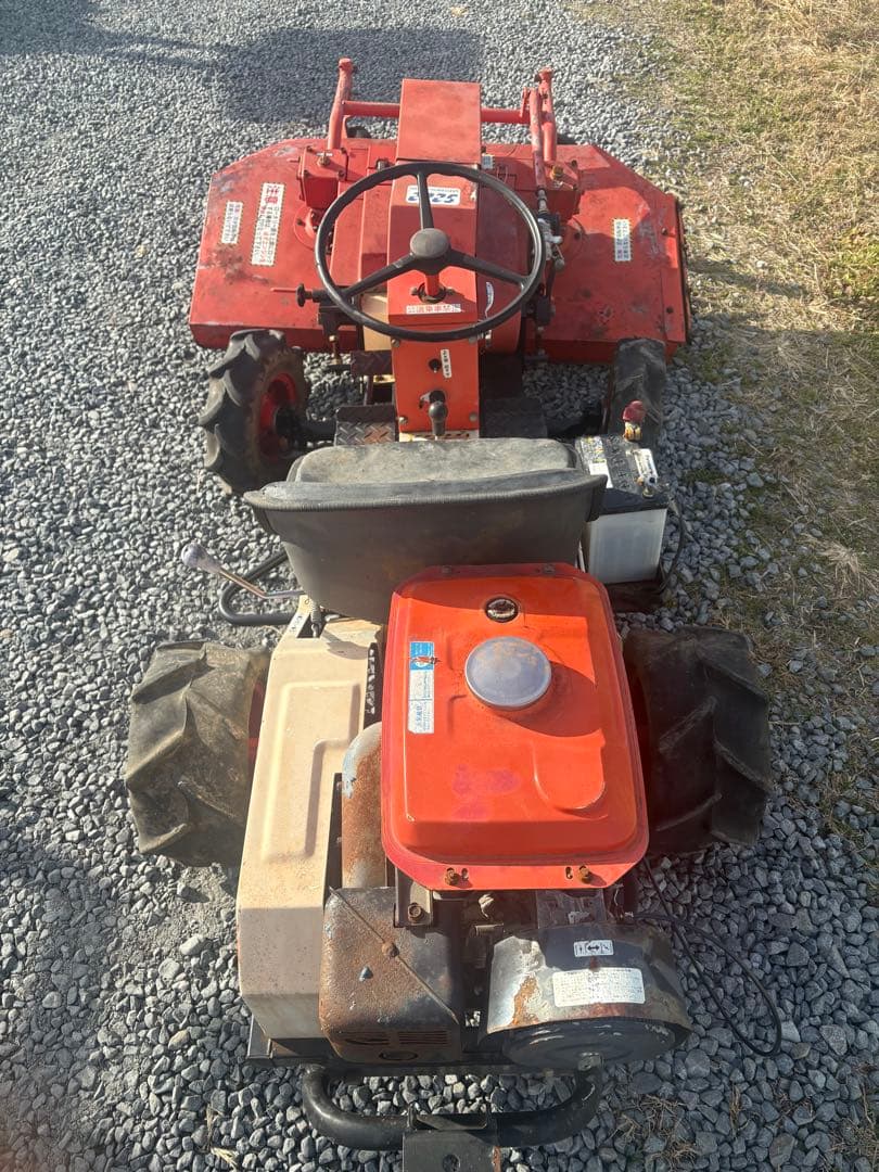 SATO SRM1200D 乗用草刈機 13馬力　トラクター　ロータリーモア