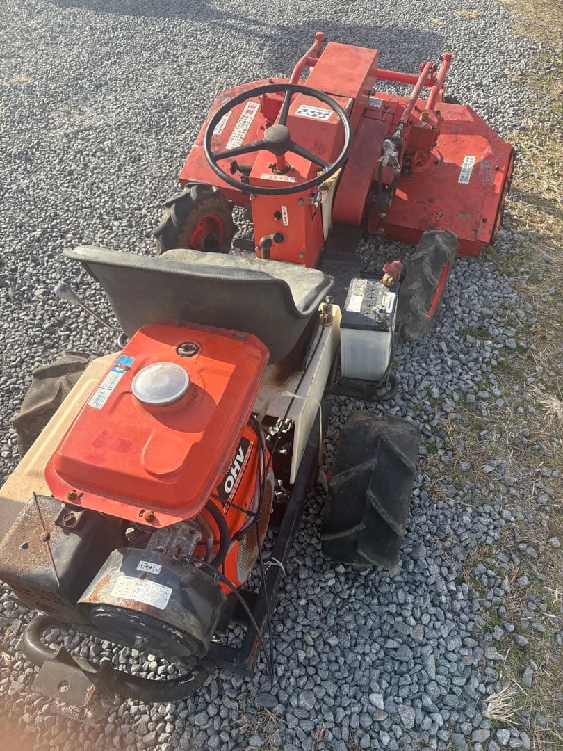 SATO SRM1200D 乗用草刈機 13馬力　トラクター　ロータリーモア