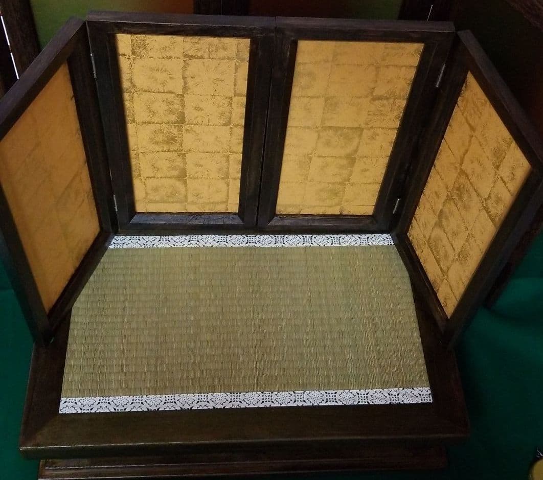 五月人形用　台と屏風