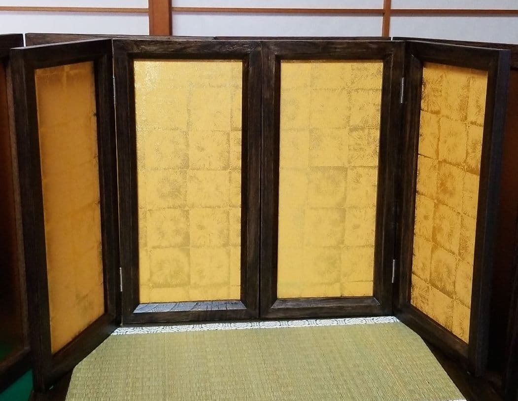 五月人形用　台と屏風