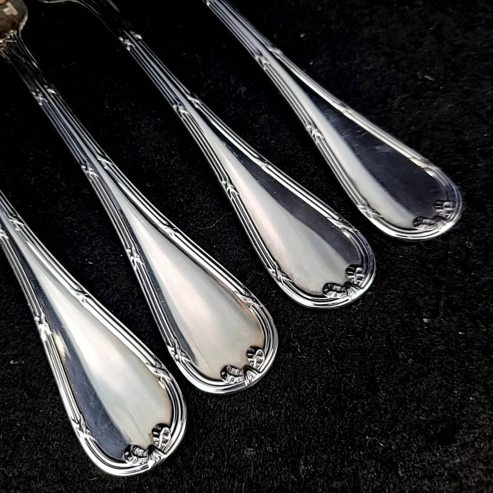 ◇良品◇クリストフル リュバン　テーブルフォーク　4本　シルバーコーティング