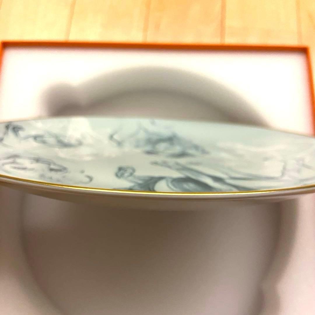 希少 新品未使用 エルメス 赤道直下のスケッチ プレート デッサン ロベールダレ