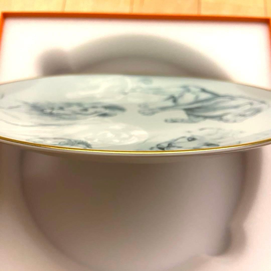 希少 新品未使用 エルメス 赤道直下のスケッチ プレート デッサン ロベールダレ