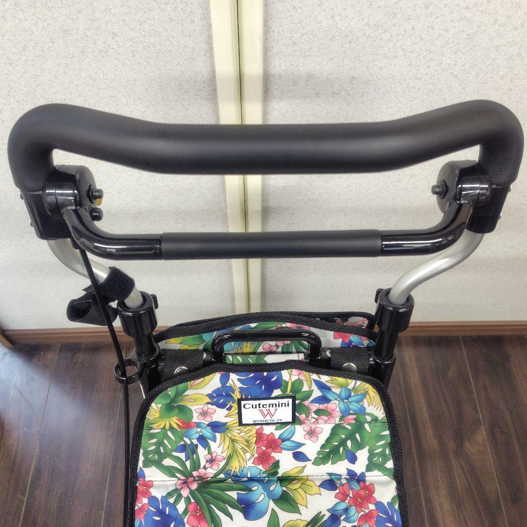 シルバーカー ウィズワン キュートミニW シルバーカー フローラルデザイン