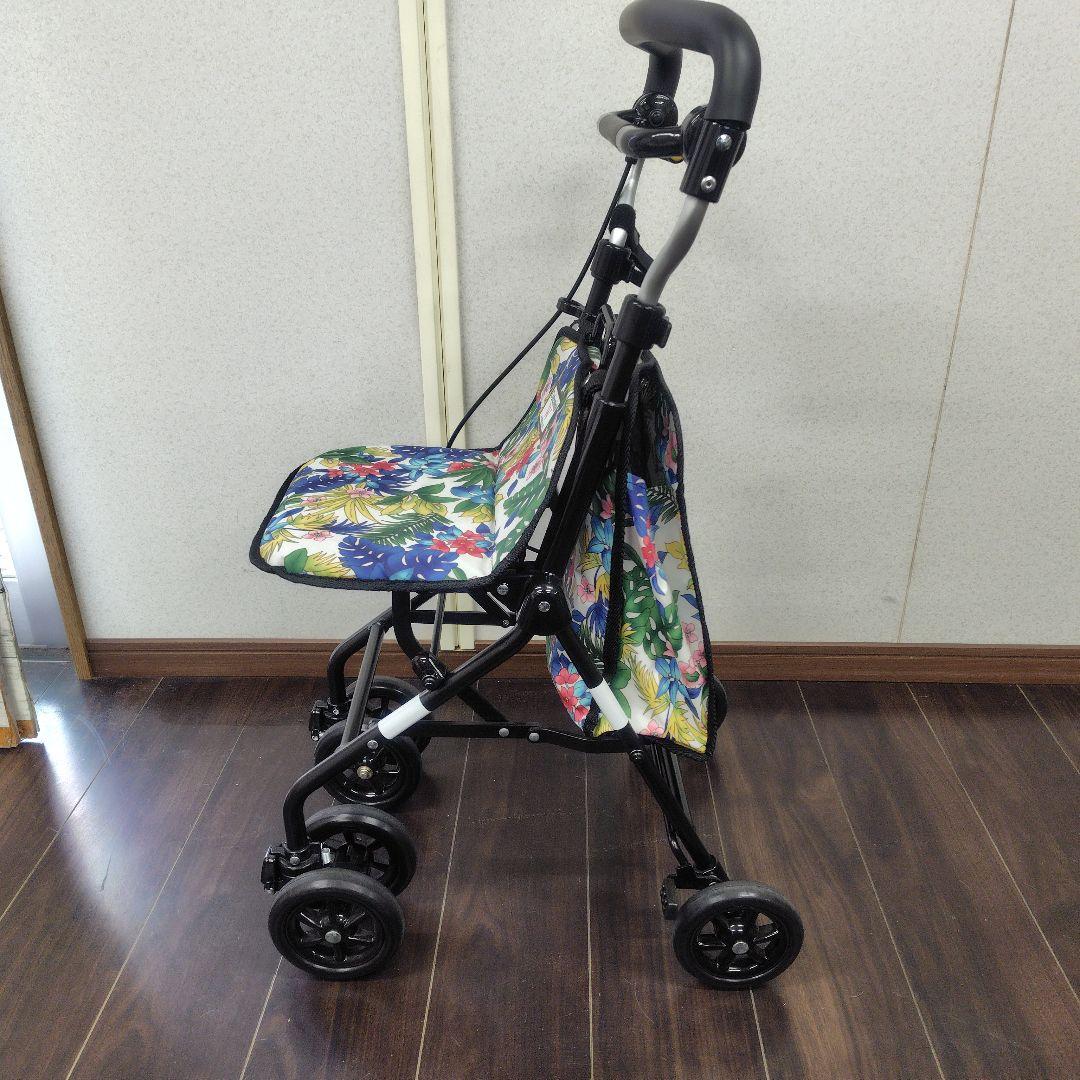 シルバーカー ウィズワン キュートミニW シルバーカー フローラルデザイン