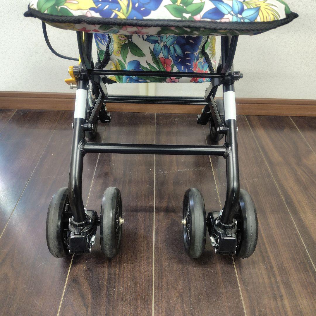 シルバーカー ウィズワン キュートミニW シルバーカー フローラルデザイン