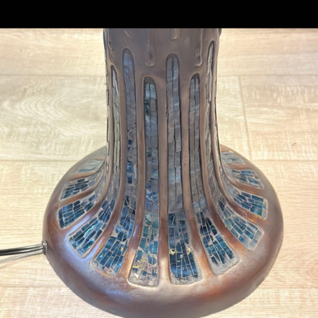 特大68cm】最高級ステンドグラスランプ ティファニー調トンボ フロア