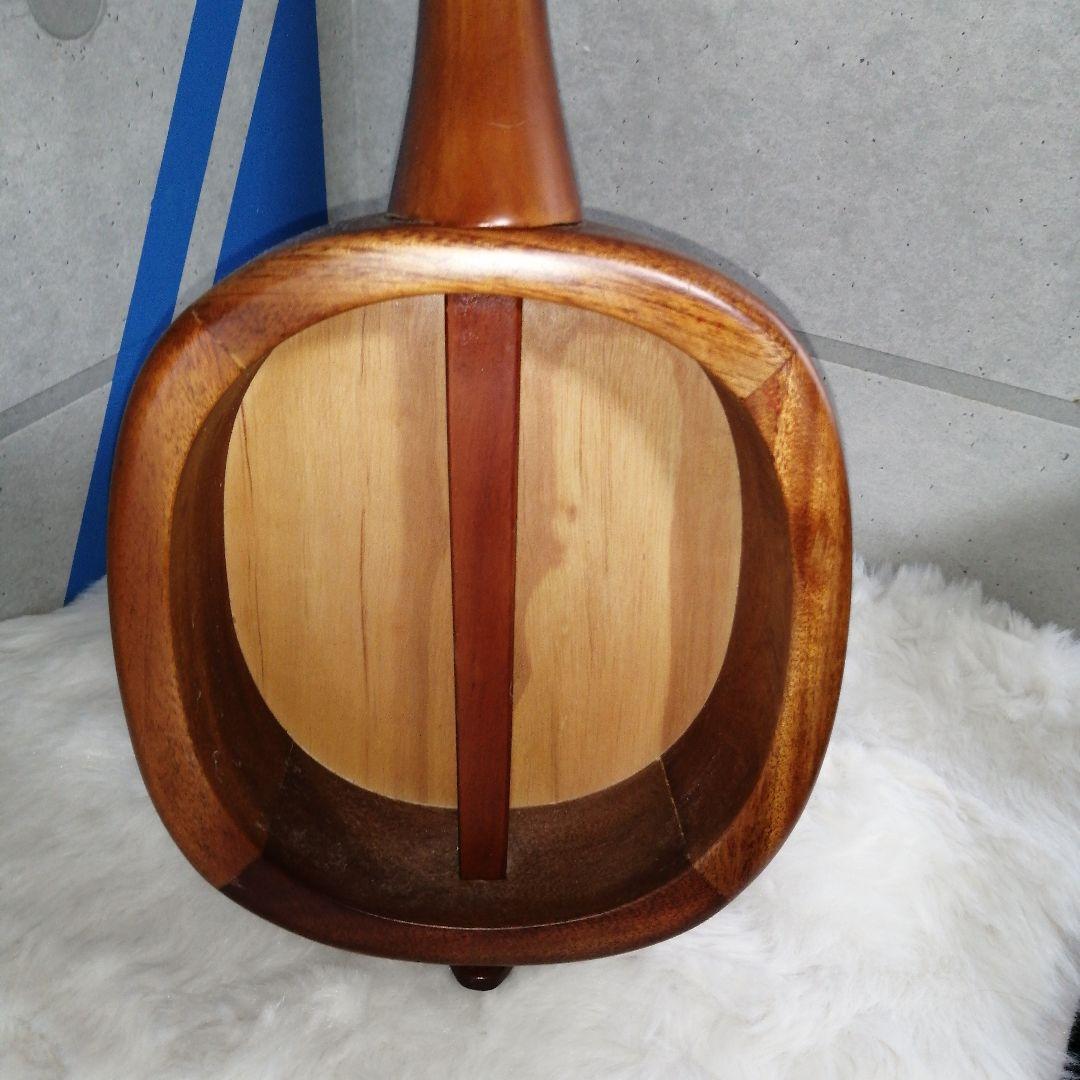 木の三線　沖縄　木製　皮張らないタイプ　三線