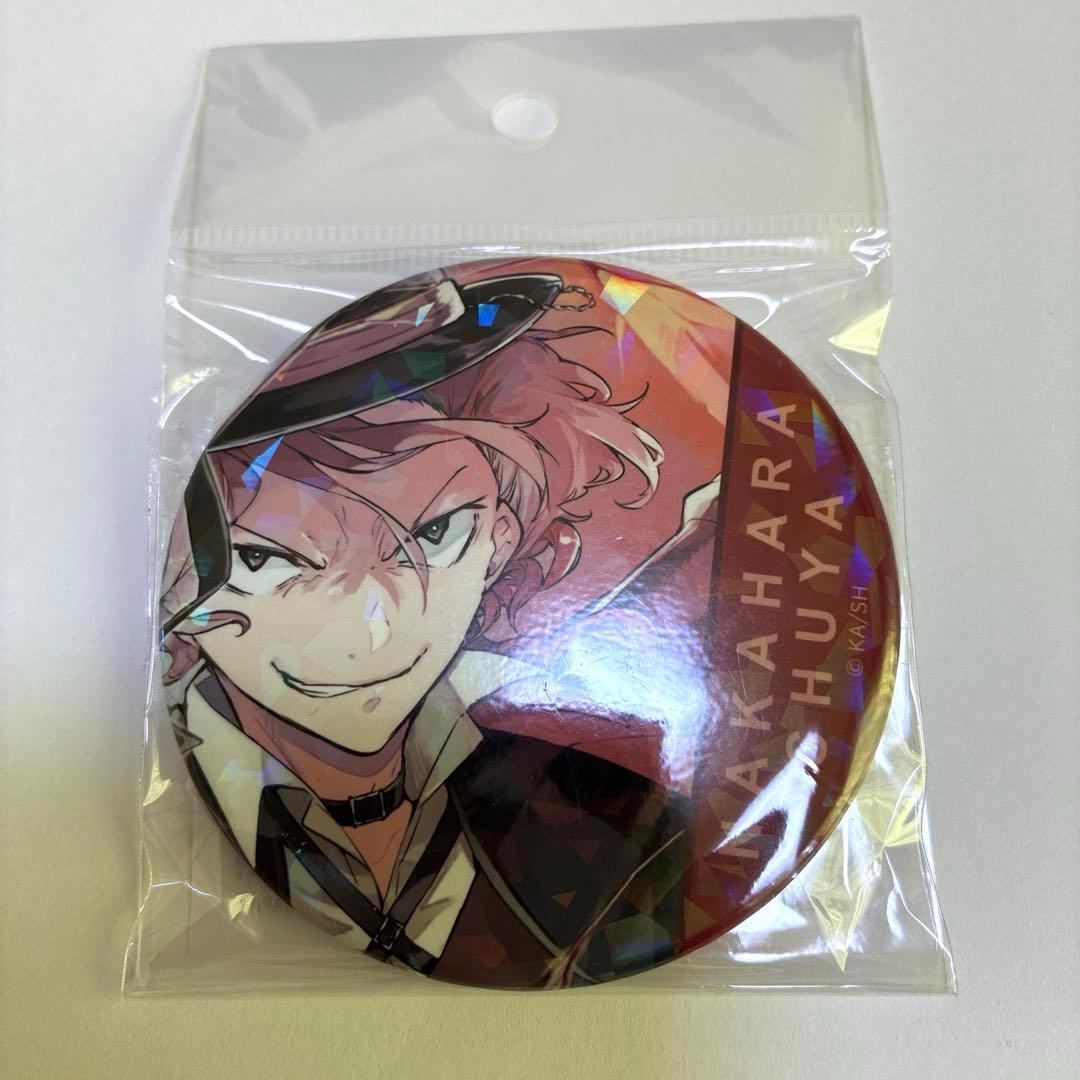 文豪ストレイドッグス 春河35 ホログラム 缶バッジ 中原中也 結晶