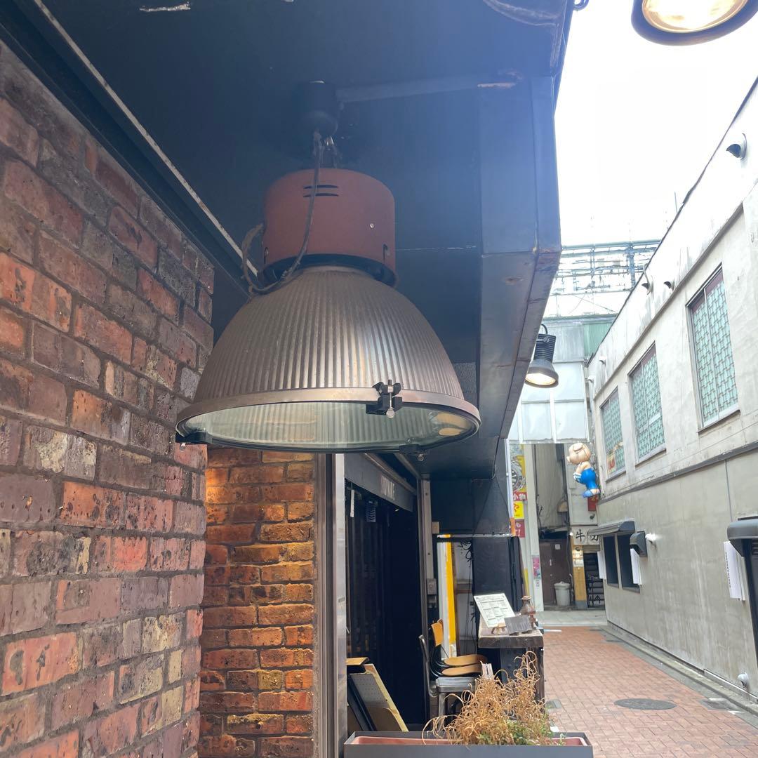 ブラウン金属製ペンダントライト 直径約40cm