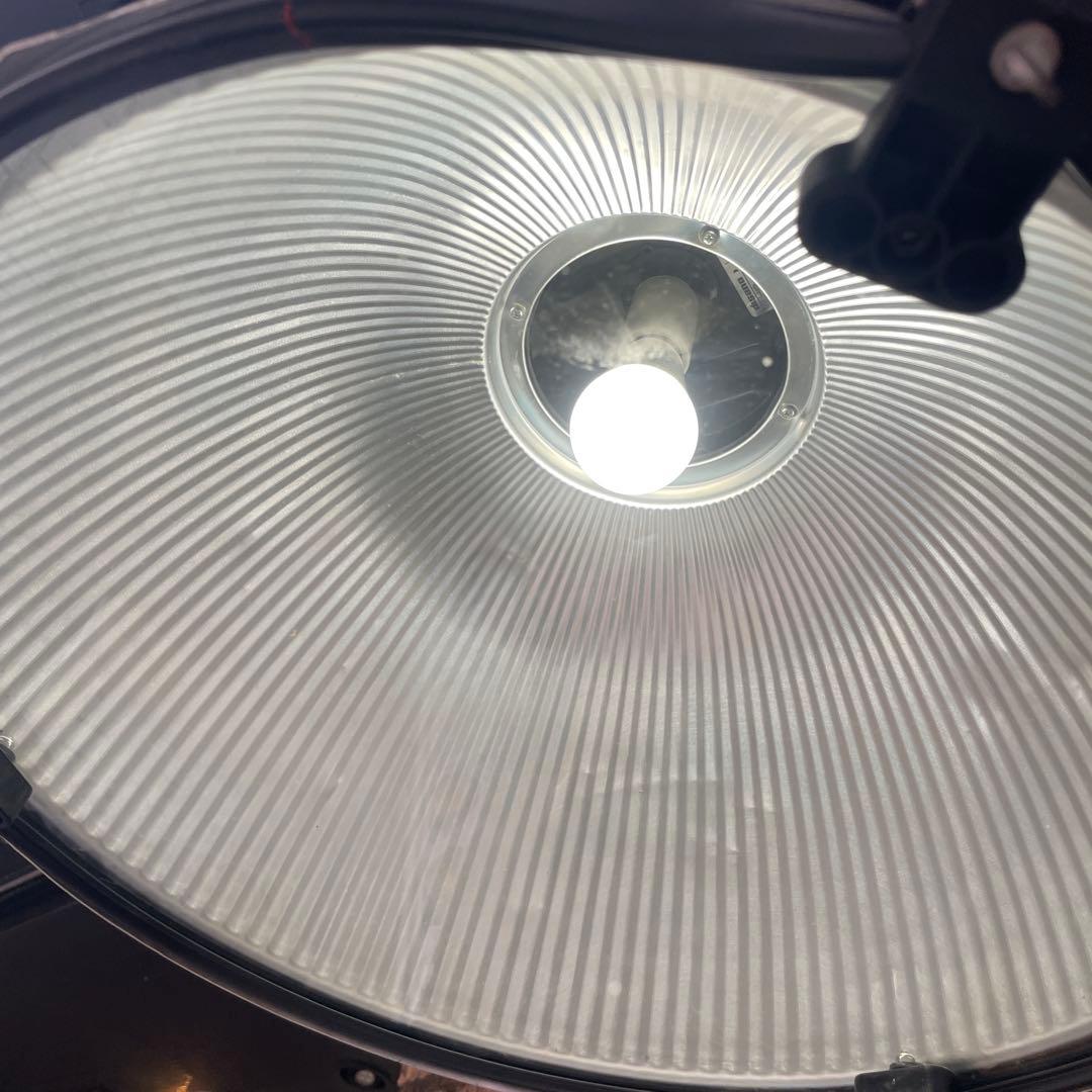 ブラウン金属製ペンダントライト 直径約40cm