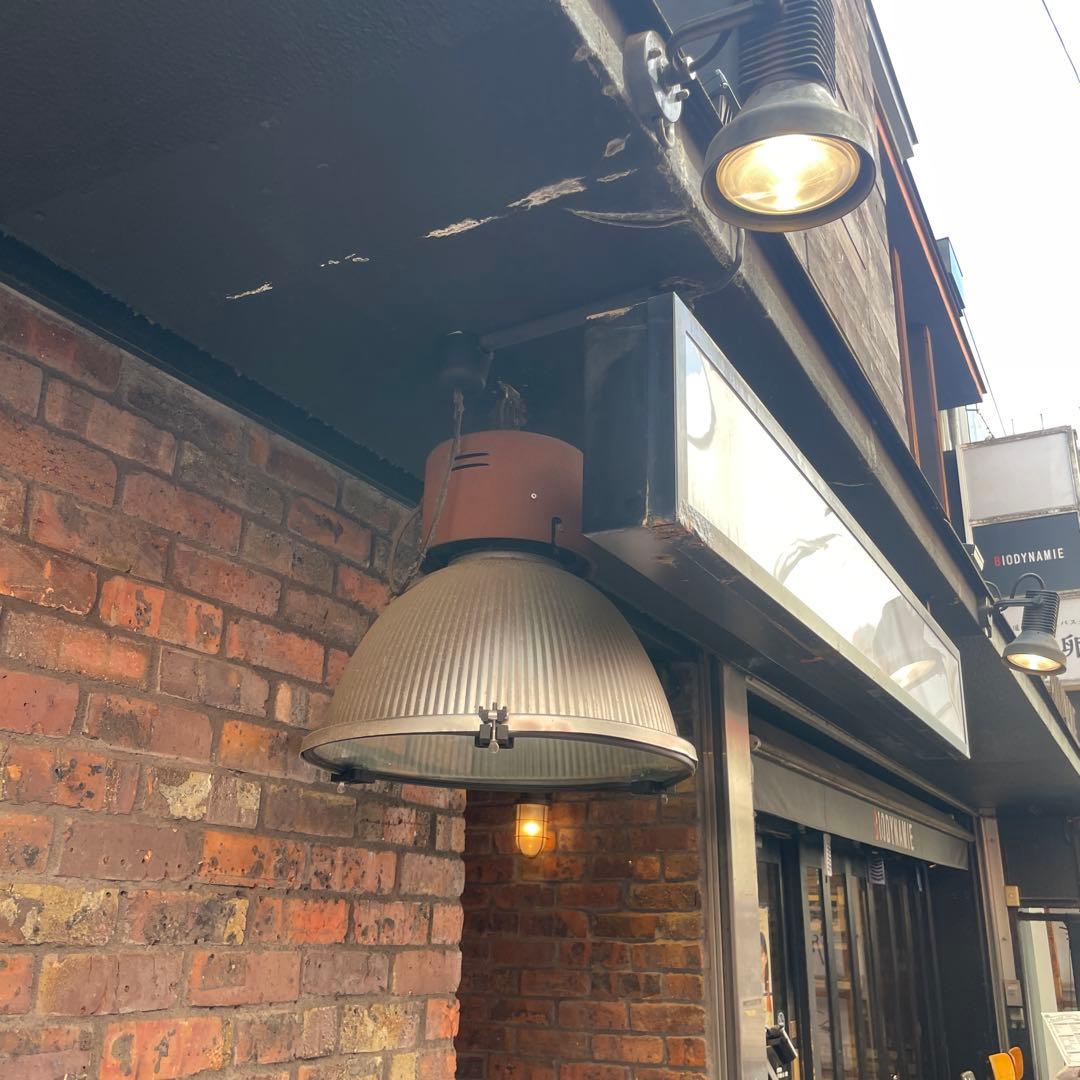 ブラウン金属製ペンダントライト 直径約40cm