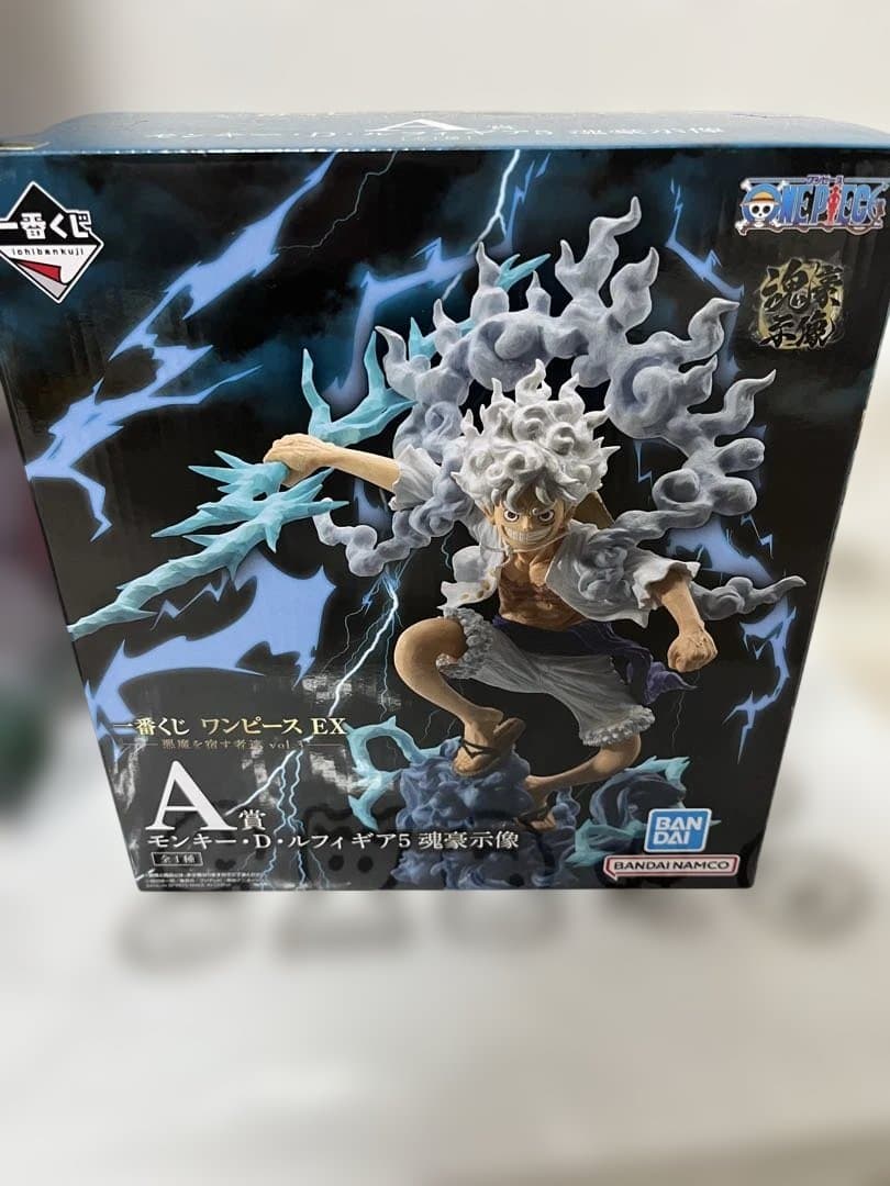 一番くじ ワンピース EX 悪魔を宿す者達　A賞ルフィ ギア5 魂豪示像