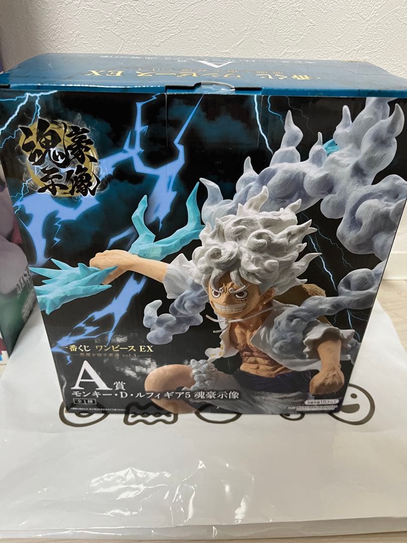 一番くじ ワンピース EX 悪魔を宿す者達　A賞ルフィ ギア5 魂豪示像