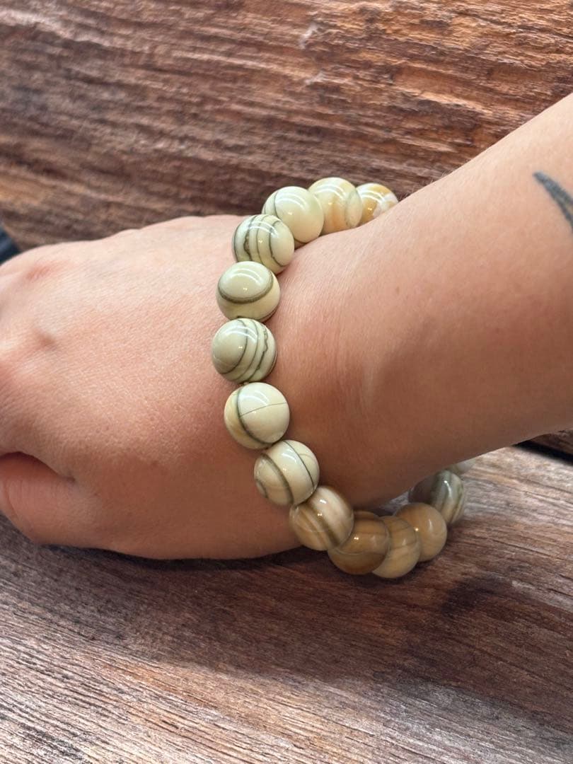 天然石 高品質 レア キャラメル天眼アラシャン 11mm