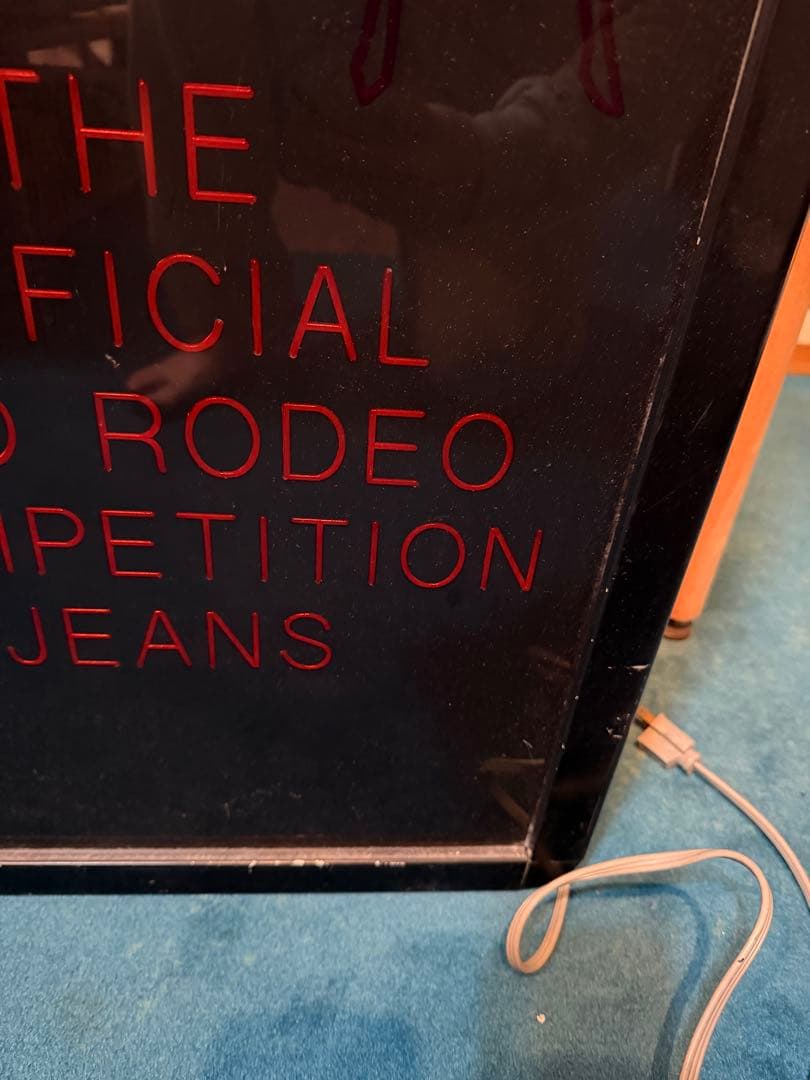 その他 Wrangler Cowboy Cut NEON SIGN