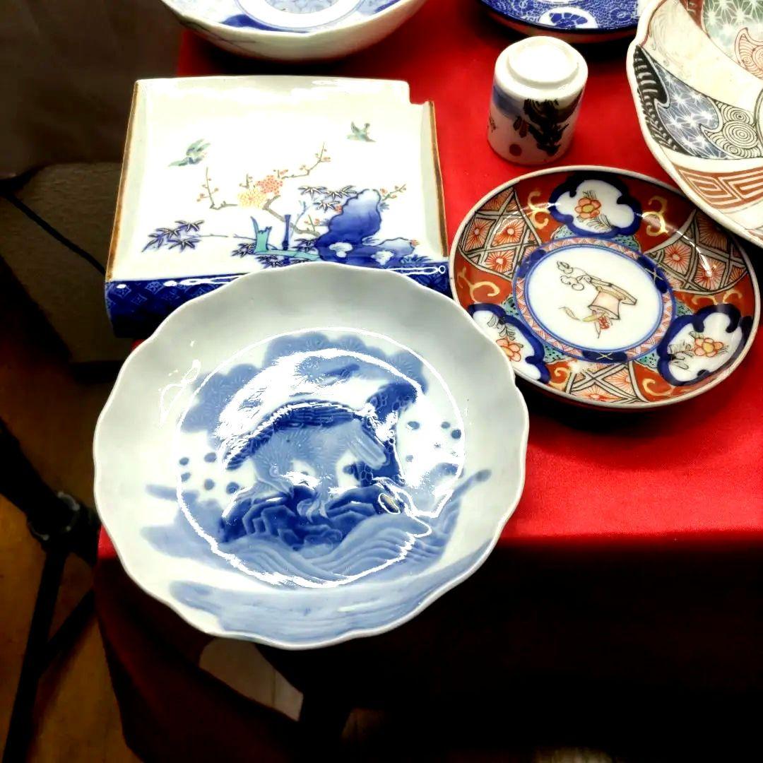 金継ぎ用】金継ぎ金直し有田焼伊万里焼古伊万里豆皿小皿なます皿平皿向