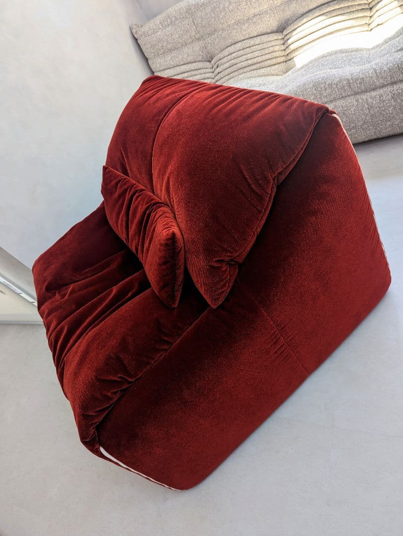 極上品　【ligne roset】ロゼ プリューミー　1Pソファ＆パフ