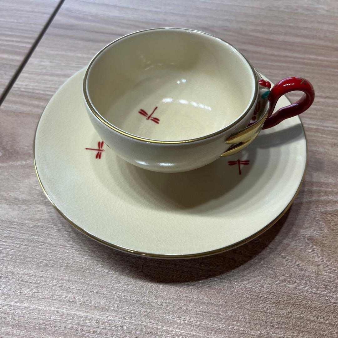 薩摩蜻蛉ティーカップ 数回使用 ペア(2つ)