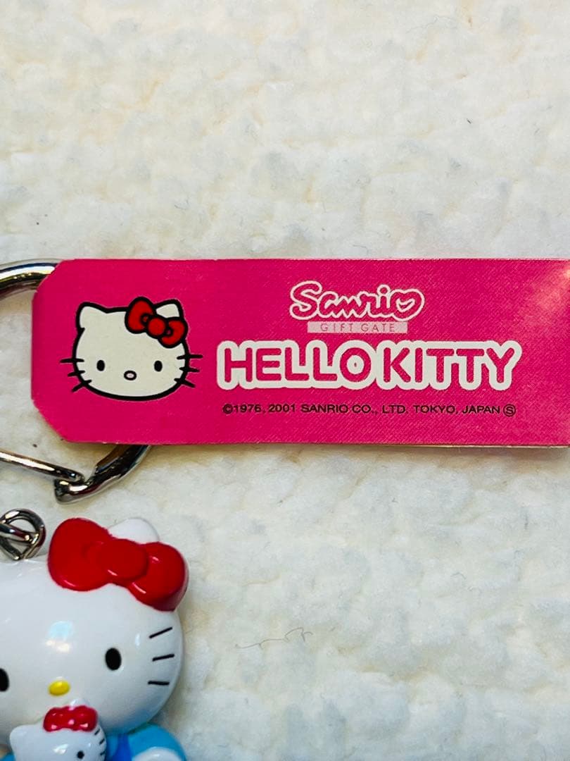 J*_様 激激レア•希少‼︎ サンリオ 2001 ハローキティ キーホルダー ギ