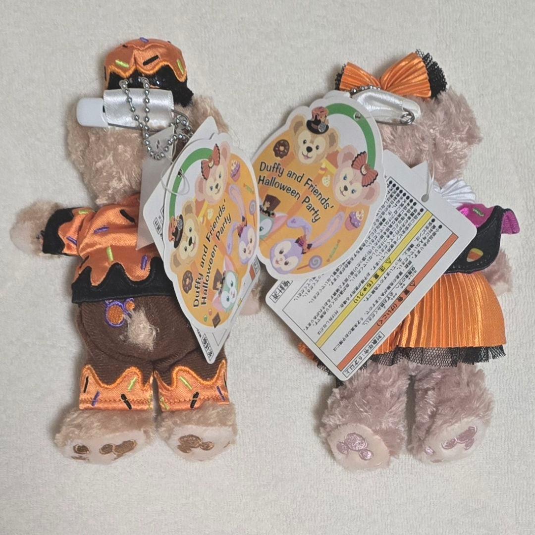 ディズニー ダッフィー&シェリーメイ ハロウィン ぬいぐるみバッジ