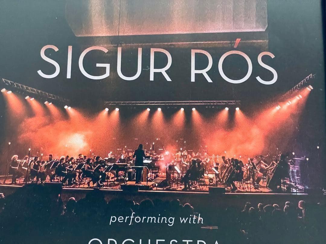 シガーロス アートフレーム フライヤー ポスター風 B5額付 sigur ros