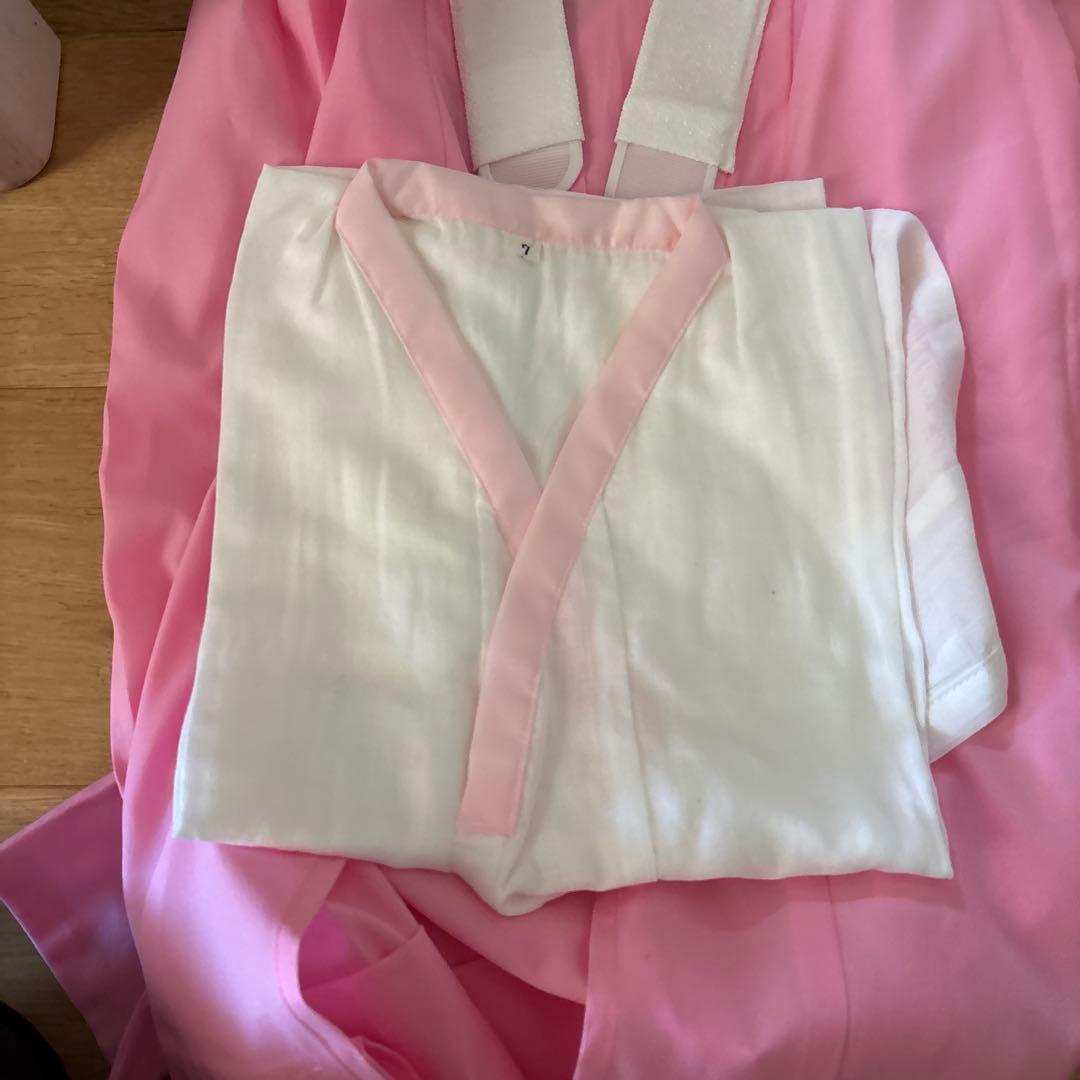 七五三用 ピンク花柄着物