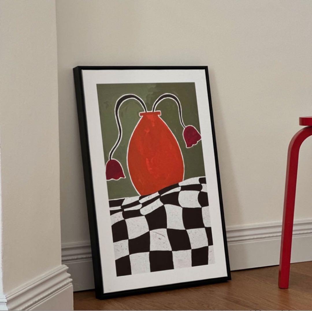 アートポスター フレーム付き 60×40cm【ART OF BLACK】