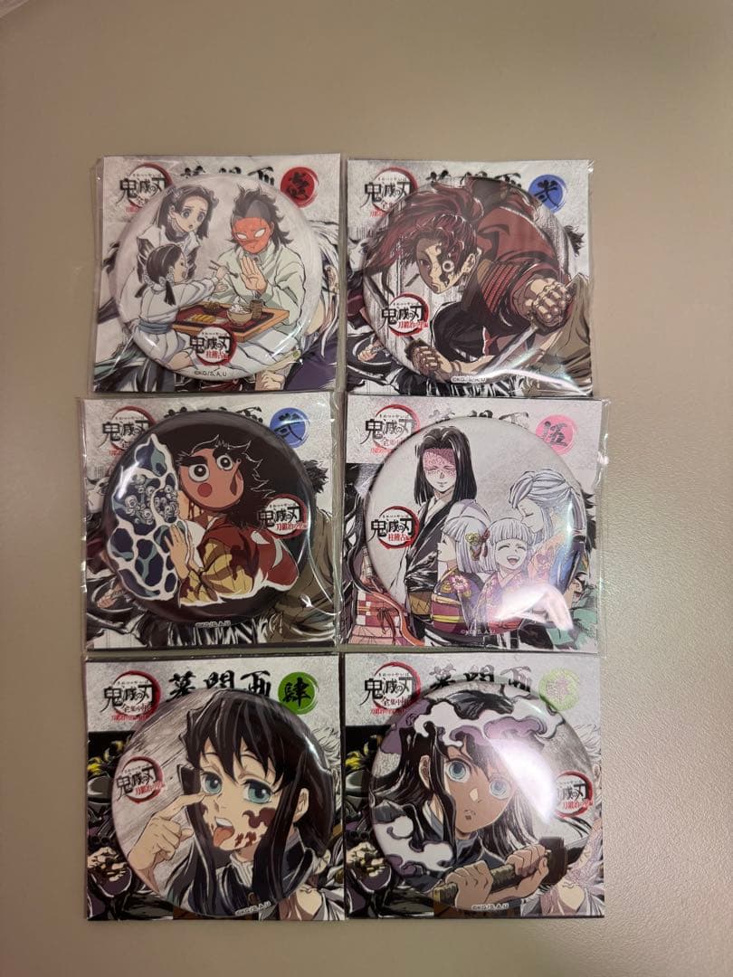 鬼滅の刃 全集中展 幕間画 缶バッジ 6点セット 時透無一郎 - メルカリ