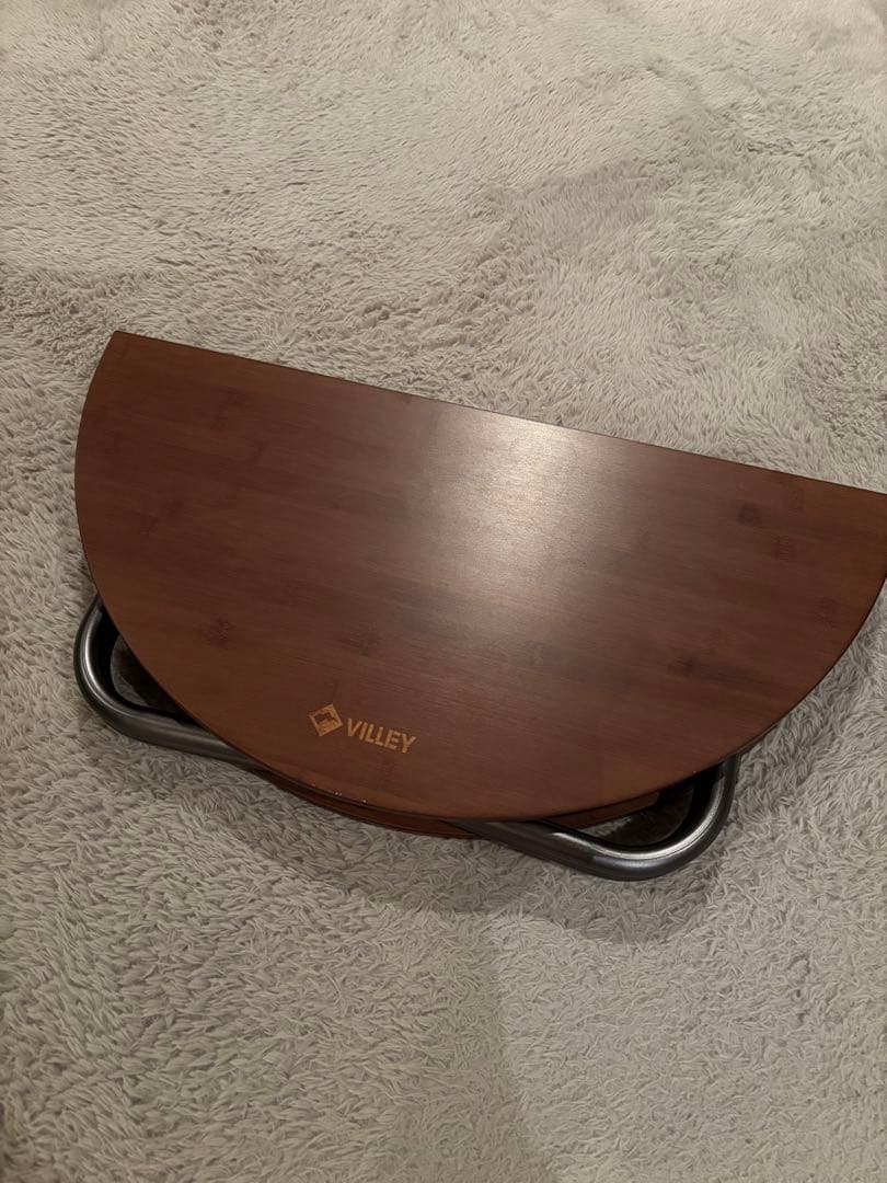 VILLEY テーブル ラウンドローテーブル アウトドア丸テーブル