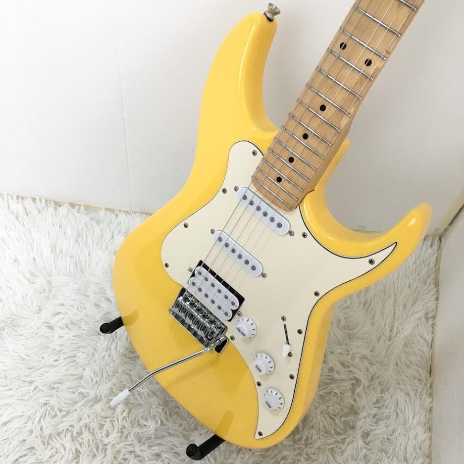 プレイテック 初心者セット PLAYTECH ストラト イエロー エレキギター