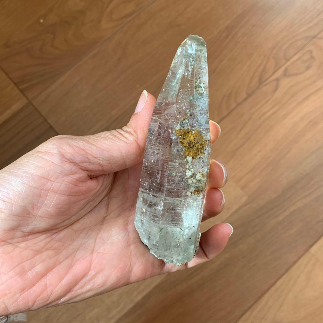 ヒマラヤ水晶　パキスタン　透明度最高レベル