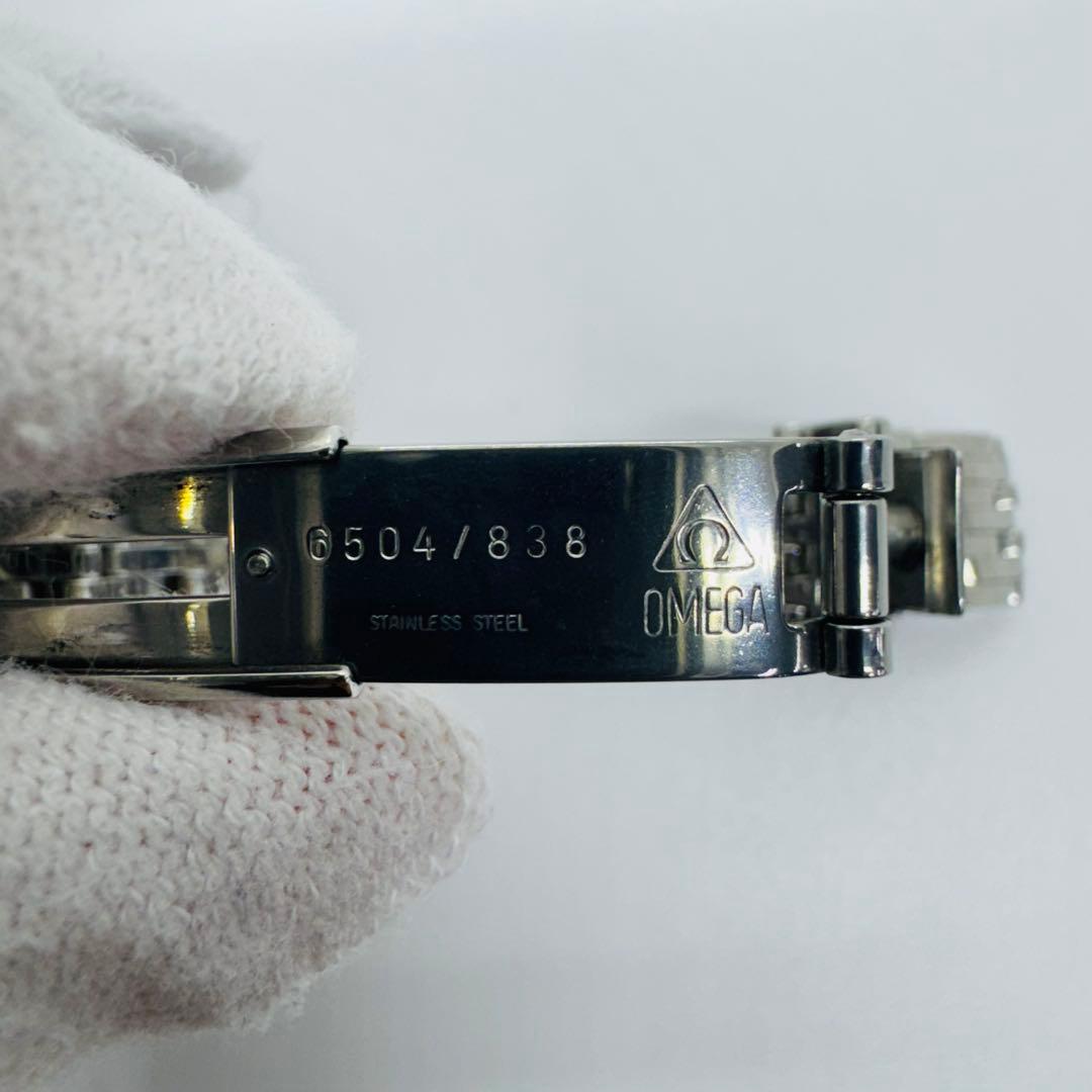 ✨OMEGA✨オメガ✨デビル✨クォーツ✨シルバー文字盤✨レディース✨腕時計✨