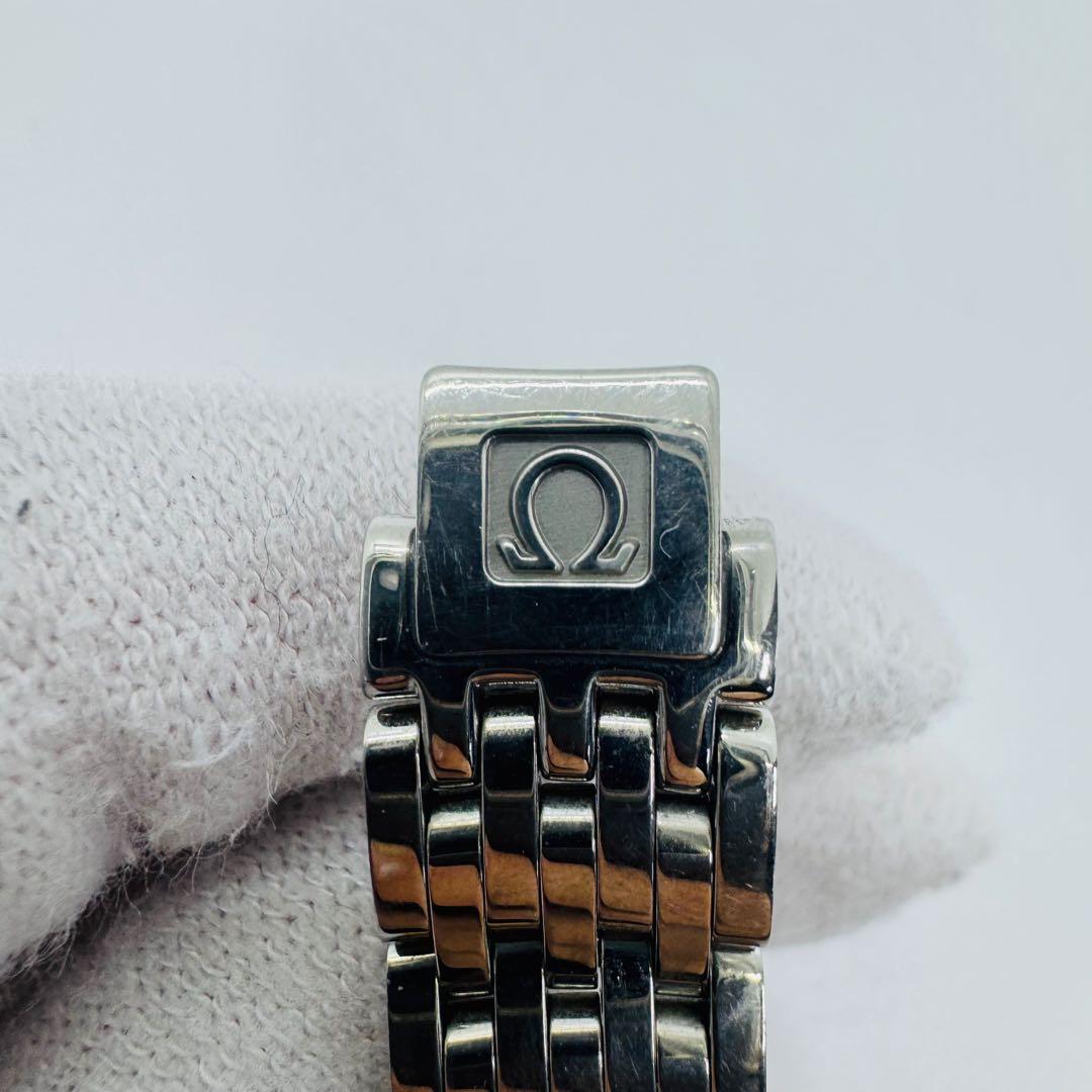 ✨OMEGA✨オメガ✨デビル✨クォーツ✨シルバー文字盤✨レディース✨腕時計✨