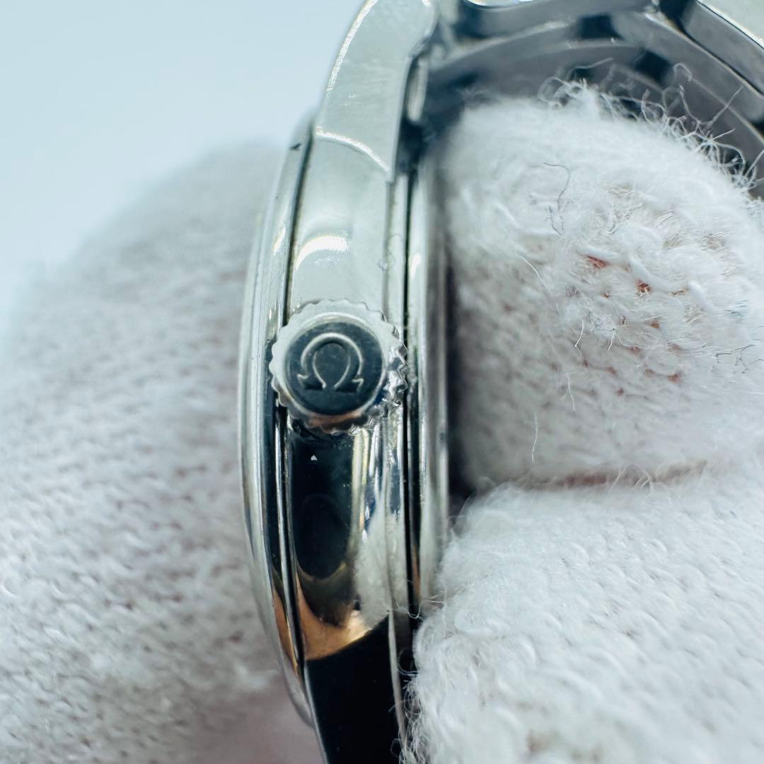 ✨OMEGA✨オメガ✨デビル✨クォーツ✨シルバー文字盤✨レディース✨腕時計✨