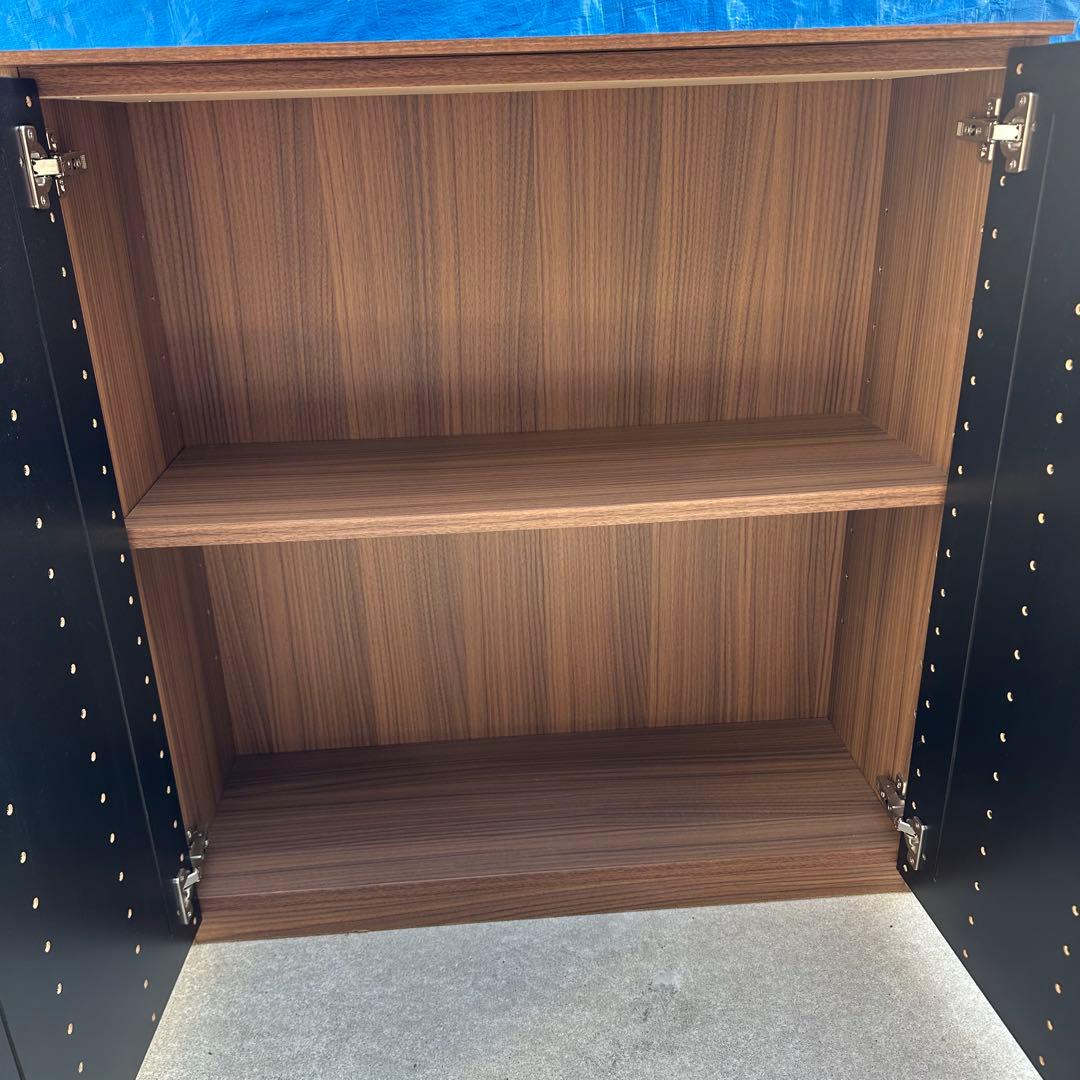 リビング収納 棚 下駄箱 木製 扉 家具