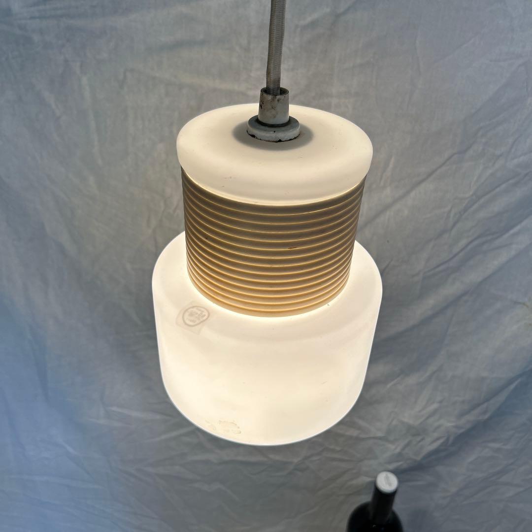 70s80sヴィンテージランプ 北欧　ガラス　ミッドセンチュリー　ポストモダン