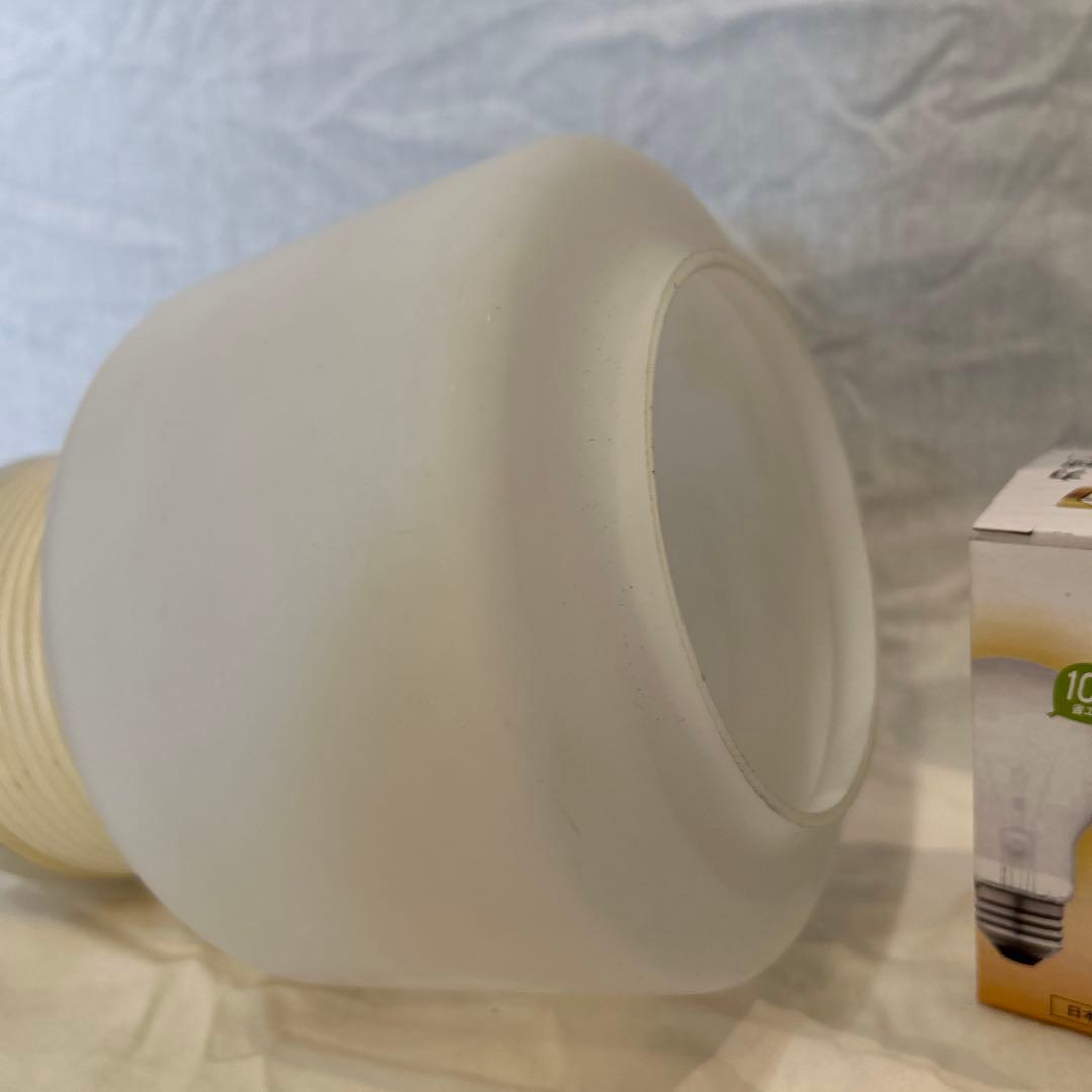 70s80sヴィンテージランプ 北欧　ガラス　ミッドセンチュリー　ポストモダン